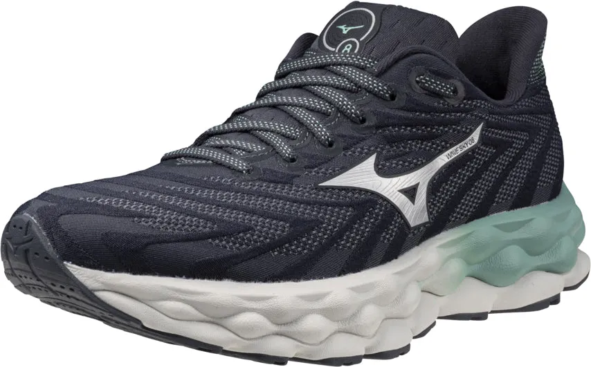 Shoes Mizuno Mizuno Wave Sky 8 Womens Running Shoes - Grey
