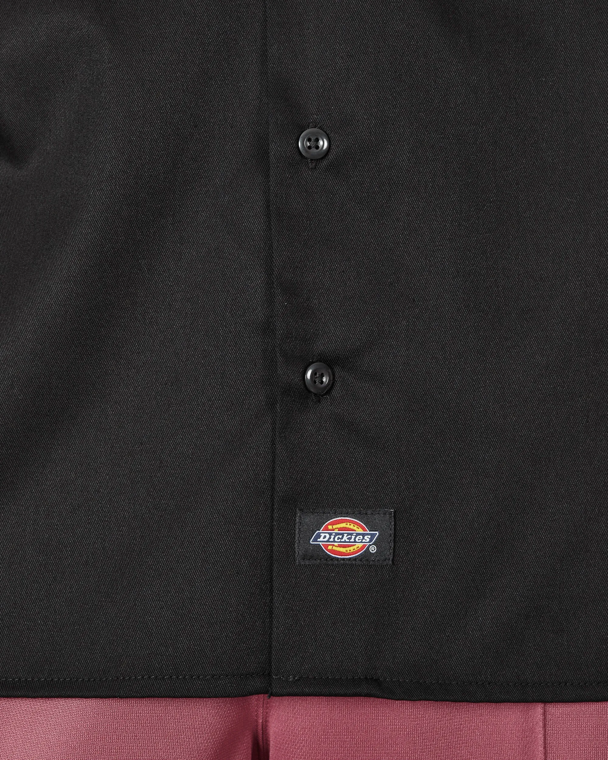 Short Sleeve Work Shirt Black