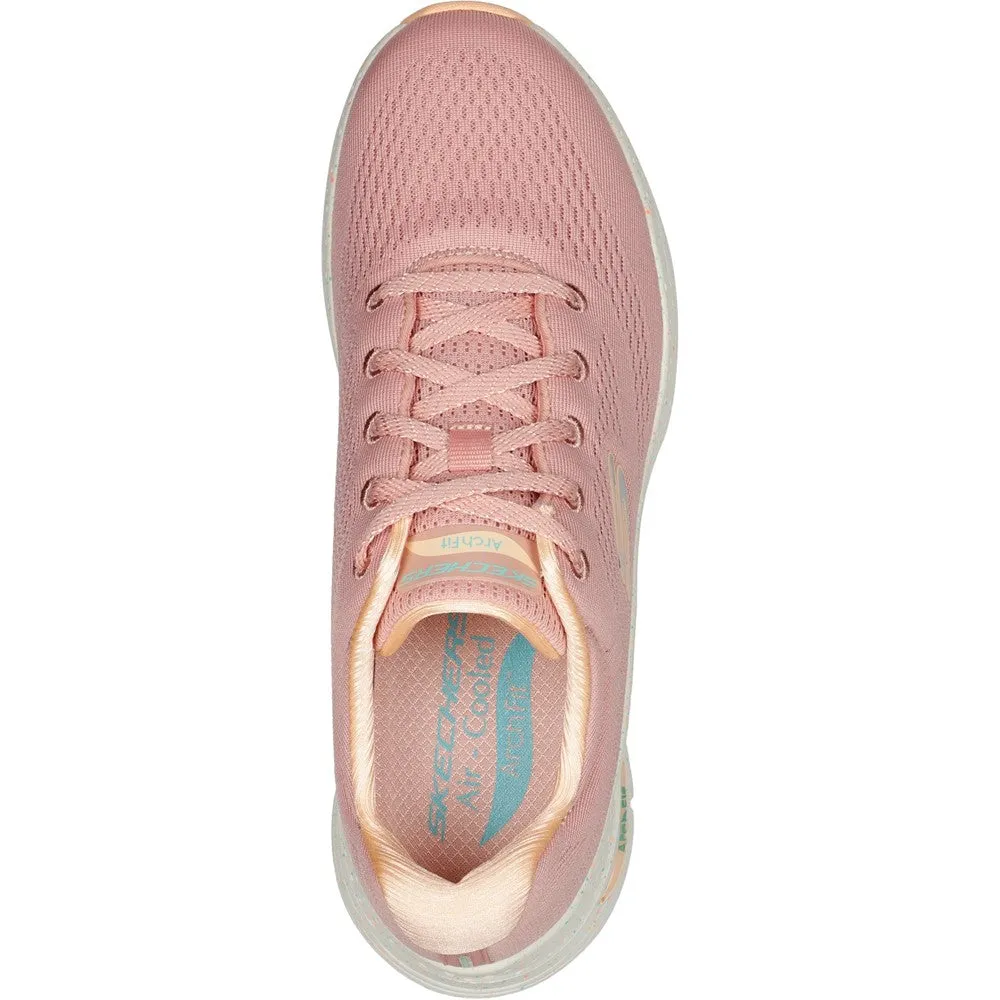 Skechers Arch Fit Freckle Me Shoes Women's Sneakers Casual Walking Shoes