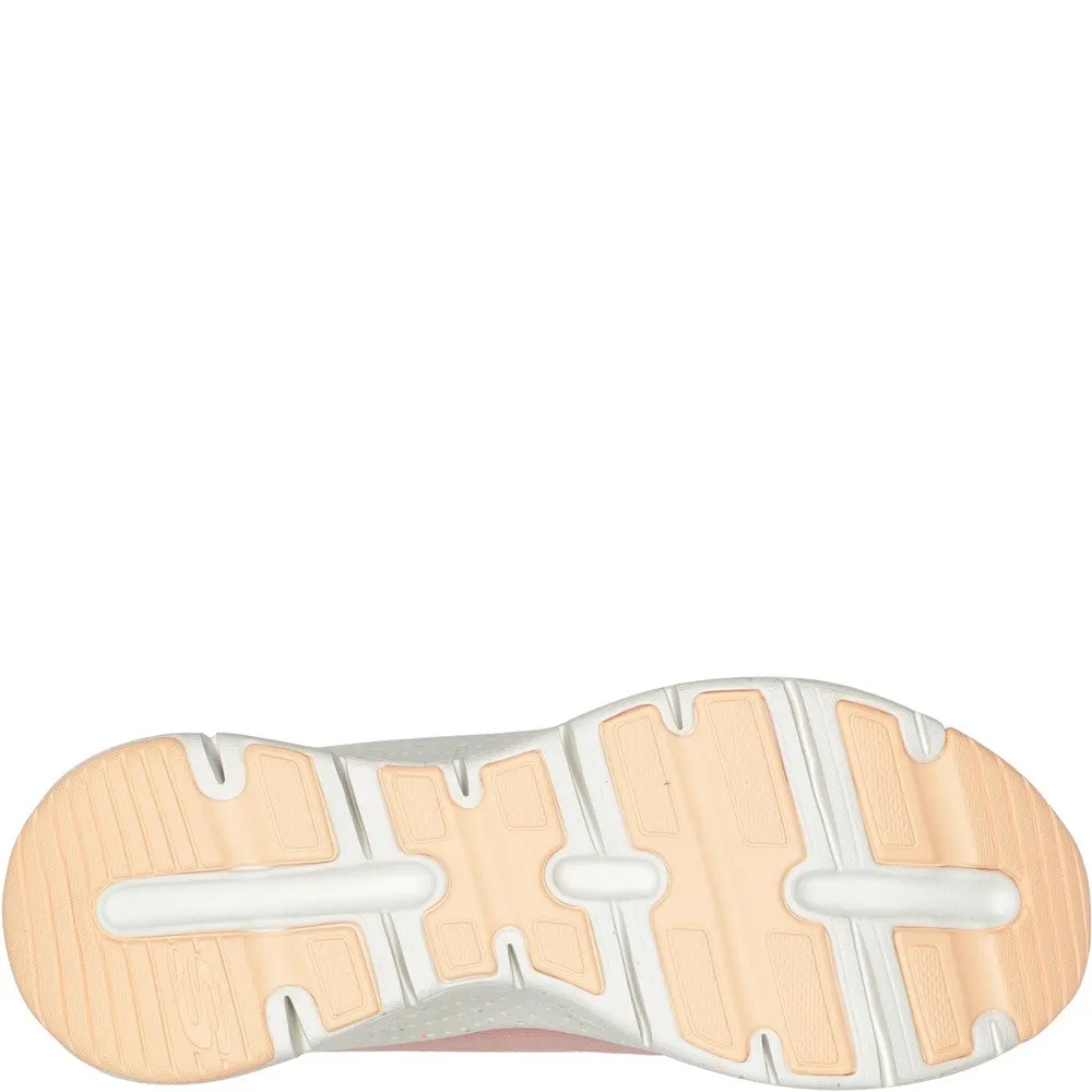 Skechers Arch Fit Freckle Me Shoes Women's Sneakers Casual Walking Shoes