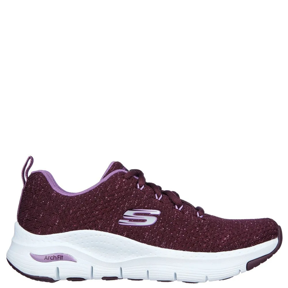 Skechers Arch Fit Glee For All Trainers Women's Sneakers Casual Walking Shoes