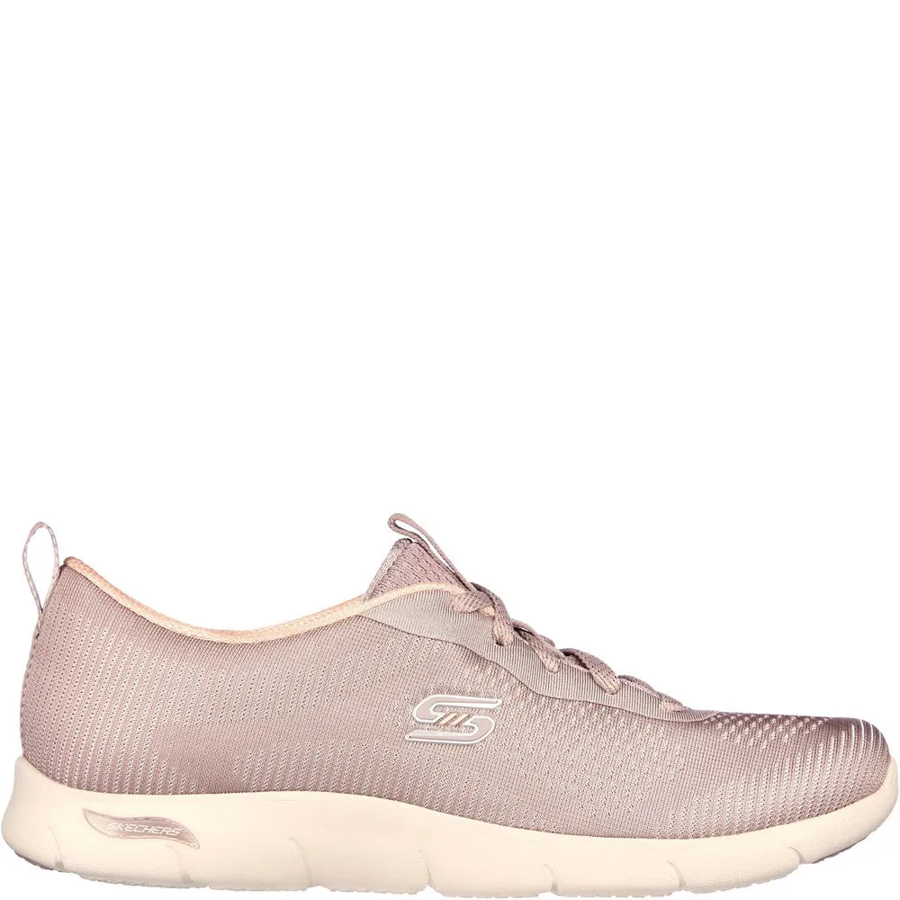 Skechers Arch Fit Refine Classy Doll Trainers Women's Sneakers Casual Walking Shoes