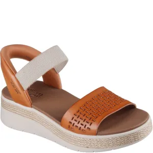 Skechers BOBS Sun Ray Sandal Lightweight Running Shoes,Slip On Athletic Shoes,Breathable Workout Shoes