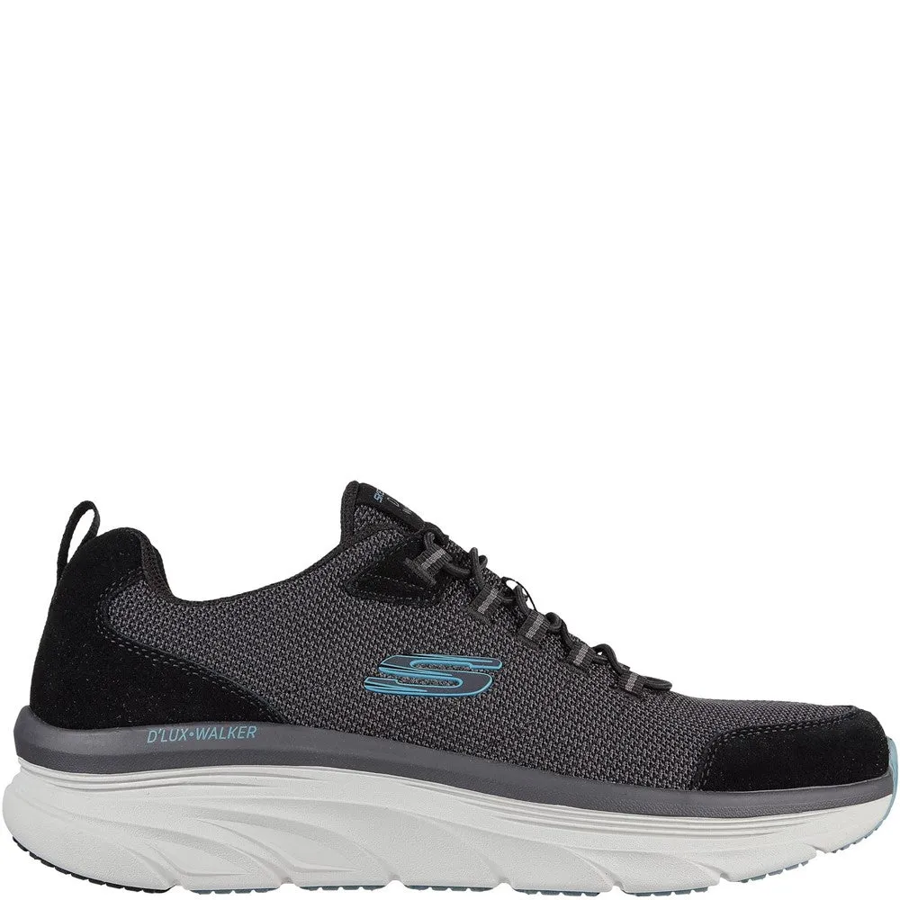 Skechers Relaxed Fit D'Lux Walker Bersaga Slip On Trainer Men's Sports Casual Shoes