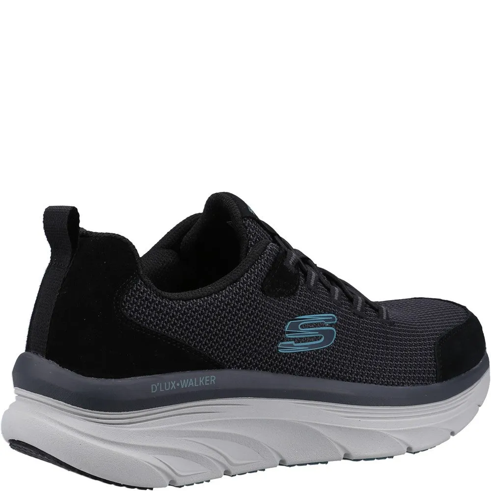 Skechers Relaxed Fit D'Lux Walker Bersaga Slip On Trainer Men's Sports Casual Shoes