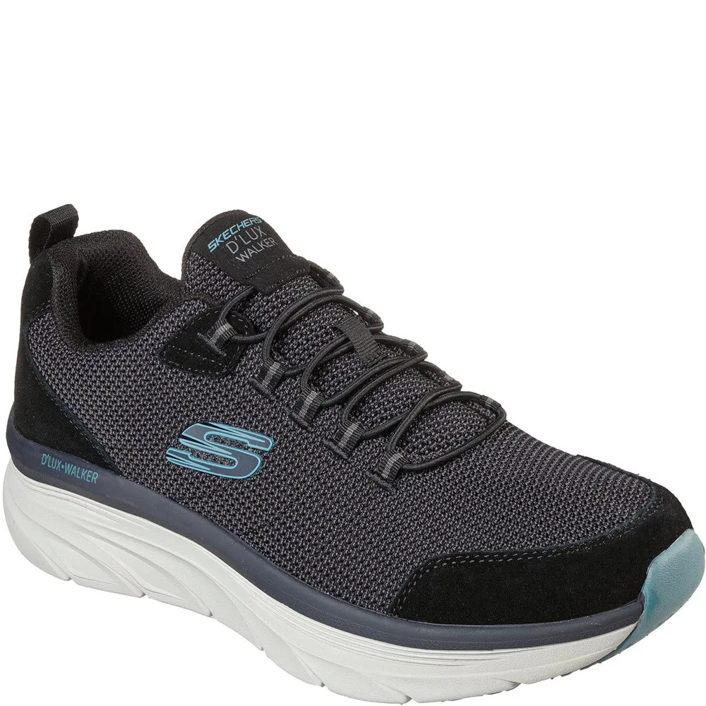 Skechers Relaxed Fit D'Lux Walker Bersaga Slip On Trainer Basketball Shoes, Running Shoes