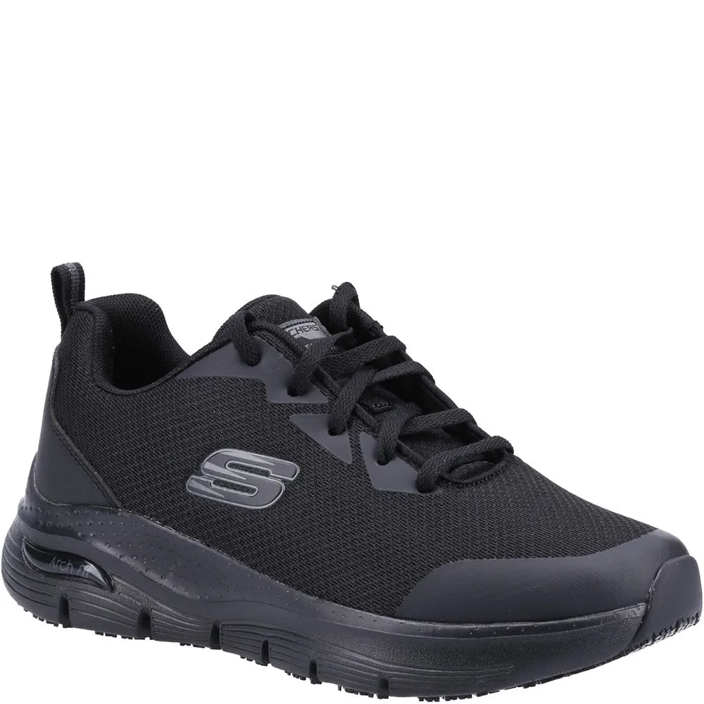 Skechers Workwear Arch Fit Sr Occupational Shoes Lightweight Running Shoes,Slip On Athletic Shoes,Breathable Workout Shoes