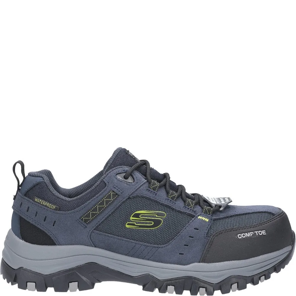 Skechers Workwear Greetah Lace Up Shoe with Composite Toe Men's Sports Casual Shoes