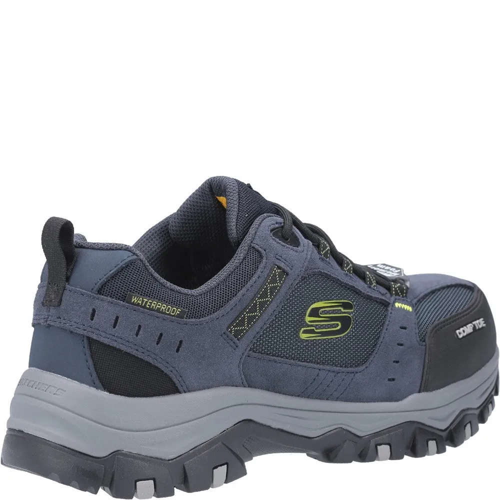 Skechers Workwear Greetah Lace Up Shoe with Composite Toe Men's Sports Casual Shoes