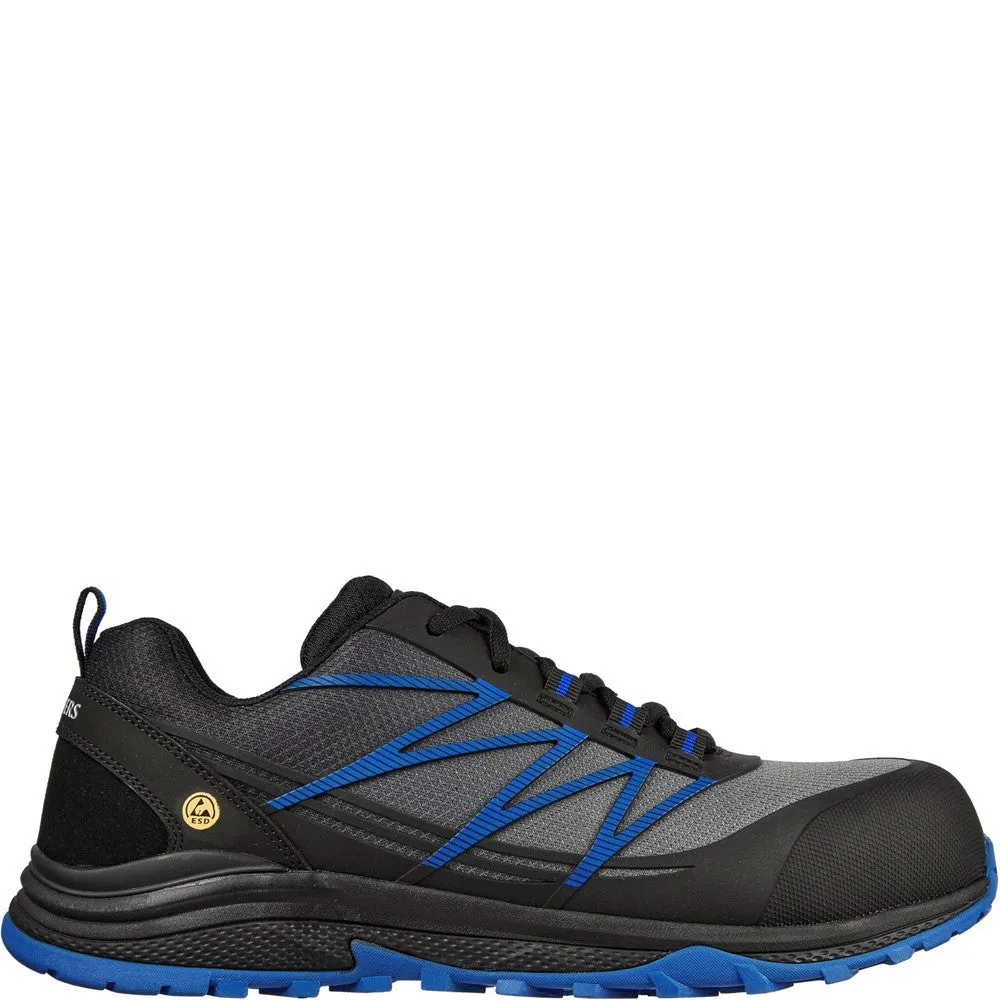 Skechers Workwear Puxal Safety Trainers Men's Sports Casual Shoes