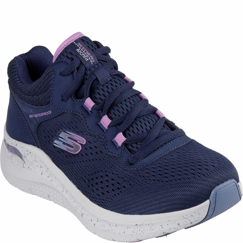 Skechers Arch Fit 2.0 Rainy Days Trainers Lightweight Running Shoes,Slip On Athletic Shoes,Breathable Workout Shoes