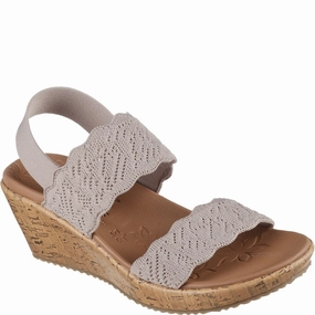 Skechers Beverlee Timeless Touch Sandal Lightweight Running Shoes,Slip On Athletic Shoes,Breathable Workout Shoes