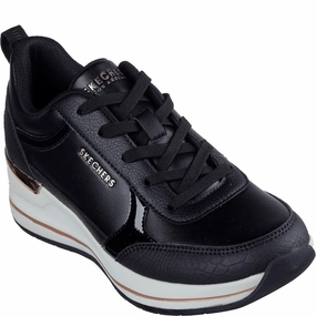 Skechers Billion 2 Fine Shine Trainers Lightweight Running Shoes,Slip On Athletic Shoes,Breathable Workout Shoes