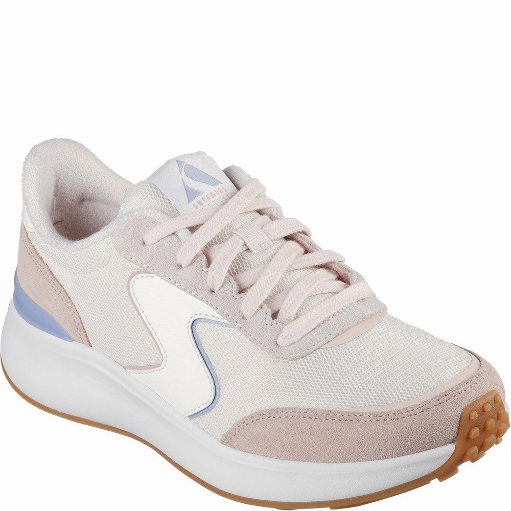 Skechers BLVD Retro Runner Trainer Lightweight Running Shoes,Slip On Athletic Shoes,Breathable Workout Shoes