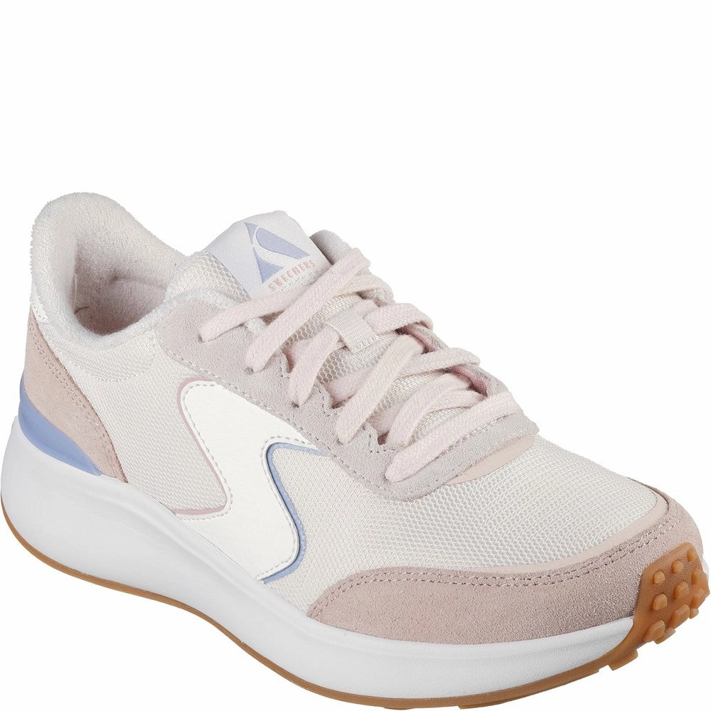 Skechers BLVD Retro Runner Trainer Lightweight Running Shoes,Slip On Athletic Shoes,Breathable Workout Shoes