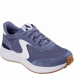 Skechers BLVD Retro Runner Trainer Lightweight Running Shoes,Slip On Athletic Shoes,Breathable Workout Shoes
