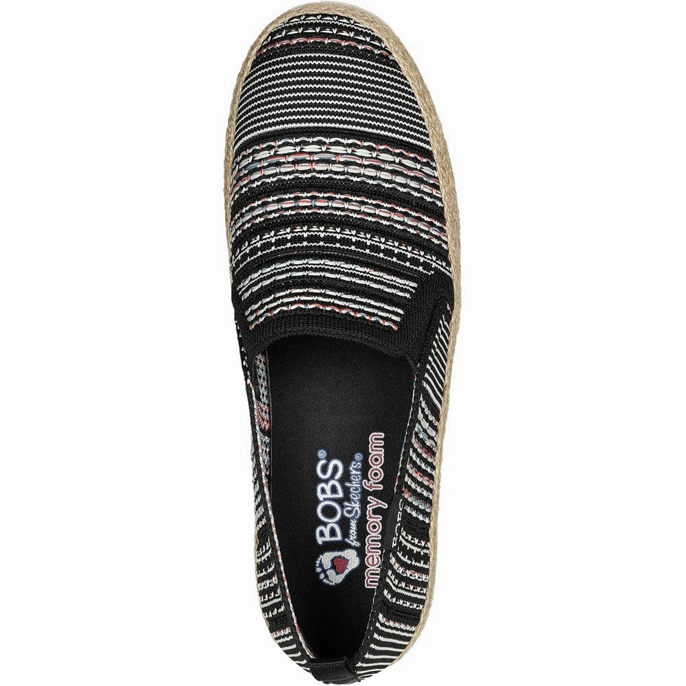 Skechers BOBS Flexpadrille 3.0 - Island Muse Espadrille Women's Sneakers Casual Walking Shoes