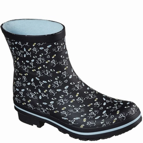 Skechers BOBS Rain Check Misty Eye Wellington Lightweight Running Shoes,Slip On Athletic Shoes,Breathable Workout Shoes