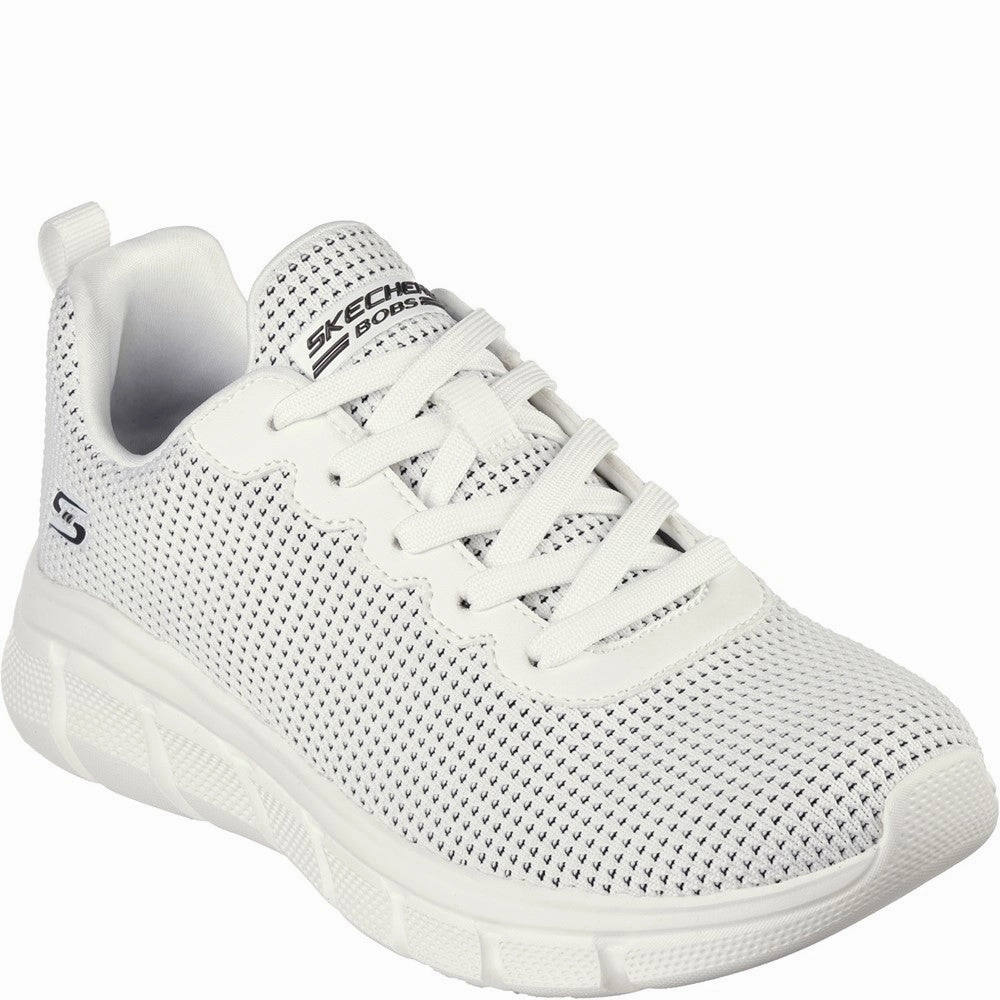 Skechers Bobs Sport B Flex - Visionary Essence Trainer Lightweight Running Shoes,Slip On Athletic Shoes,Breathable Workout Shoes