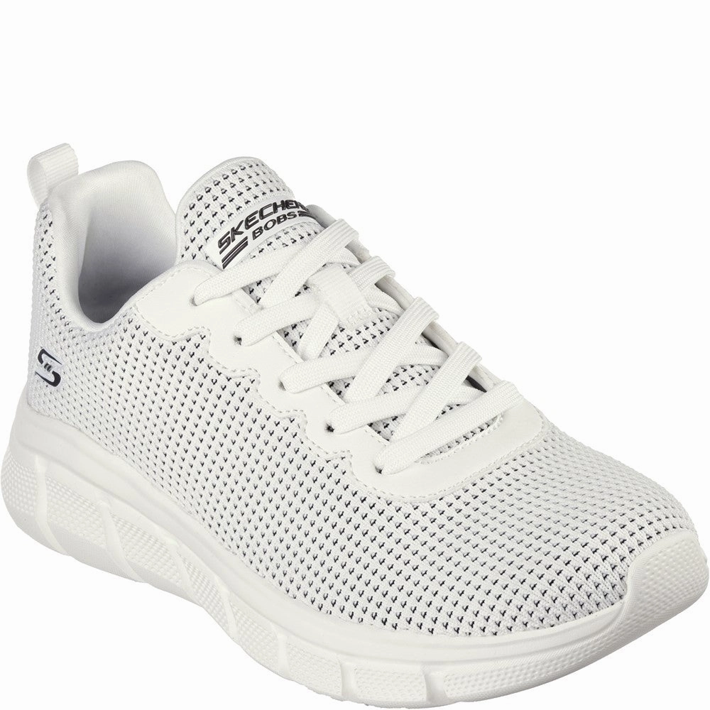 Skechers Bobs Sport B Flex - Visionary Essence Trainer Lightweight Running Shoes,Slip On Athletic Shoes,Breathable Workout Shoes