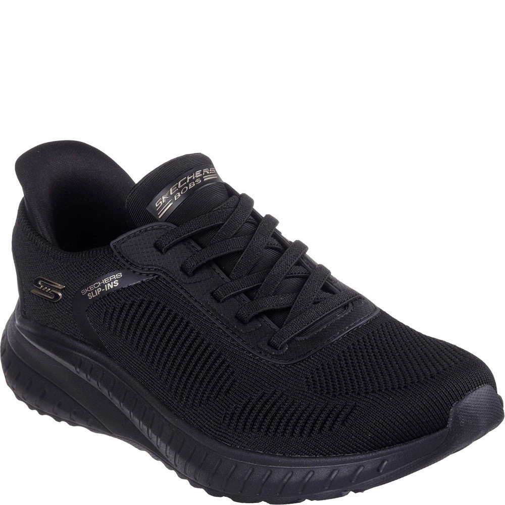 Skechers BOBS Sport Squad Chaos Shoe Lightweight Running Shoes,Slip On Athletic Shoes,Breathable Workout Shoes