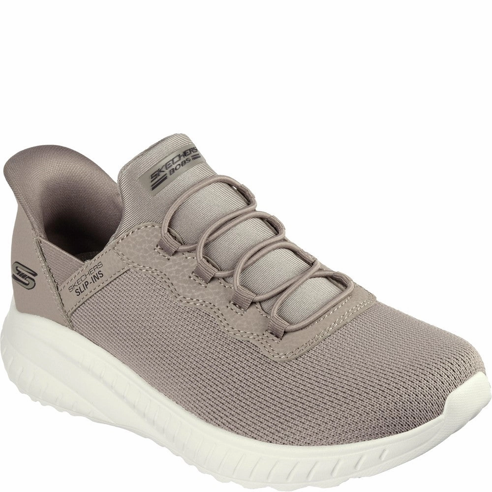 Skechers BOBS Sport Squad Chaos Shoe Lightweight Running Shoes,Slip On Athletic Shoes,Breathable Workout Shoes