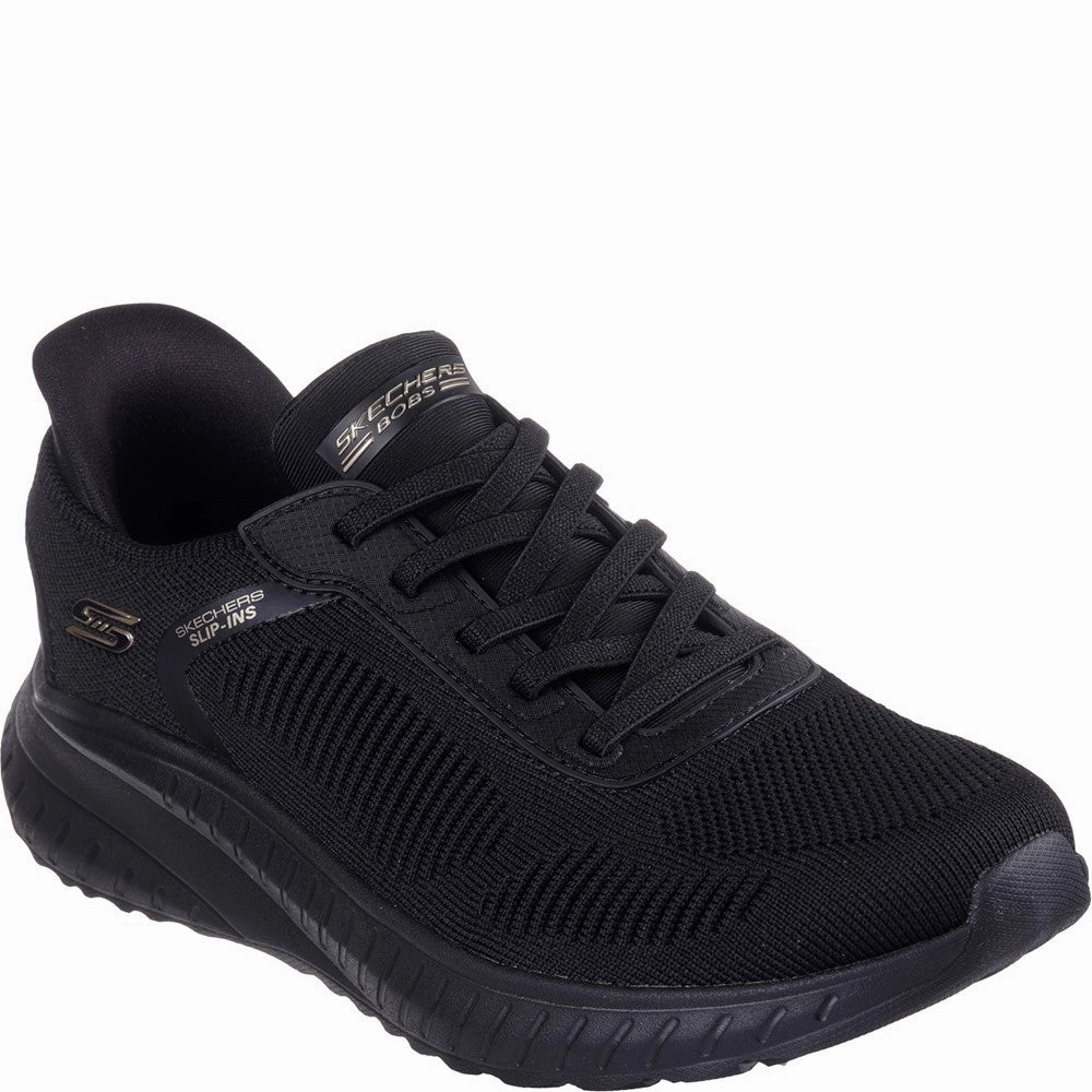 Skechers BOBS Sport Squad Chaos Shoe Lightweight Running Shoes,Slip On Athletic Shoes,Breathable Workout Shoes