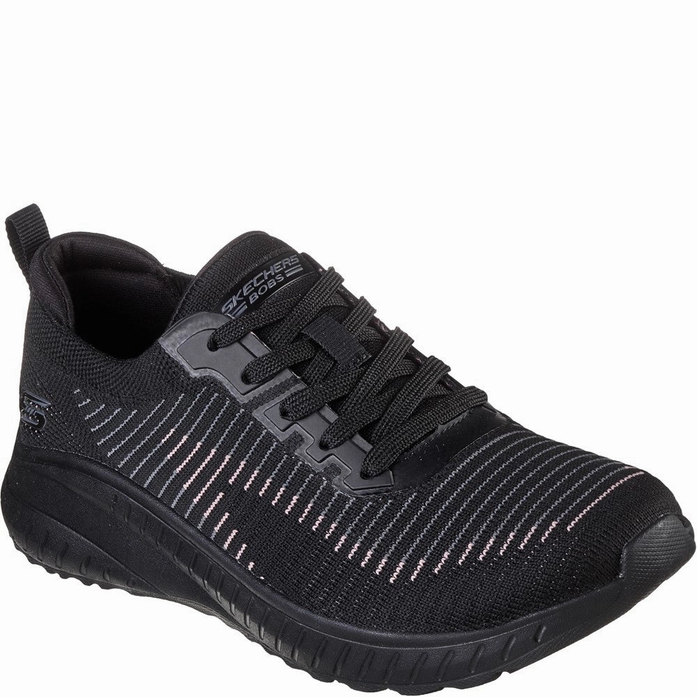 Skechers BOBS Squad Chaos Renegade Parade Shoe Lightweight Running Shoes,Slip On Athletic Shoes,Breathable Workout Shoes