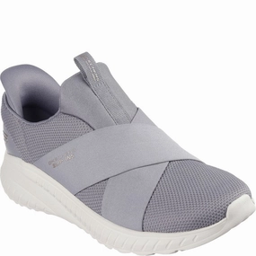 Skechers Bobs Squad Chaos Your Moment Shoes Lightweight Running Shoes,Slip On Athletic Shoes,Breathable Workout Shoes