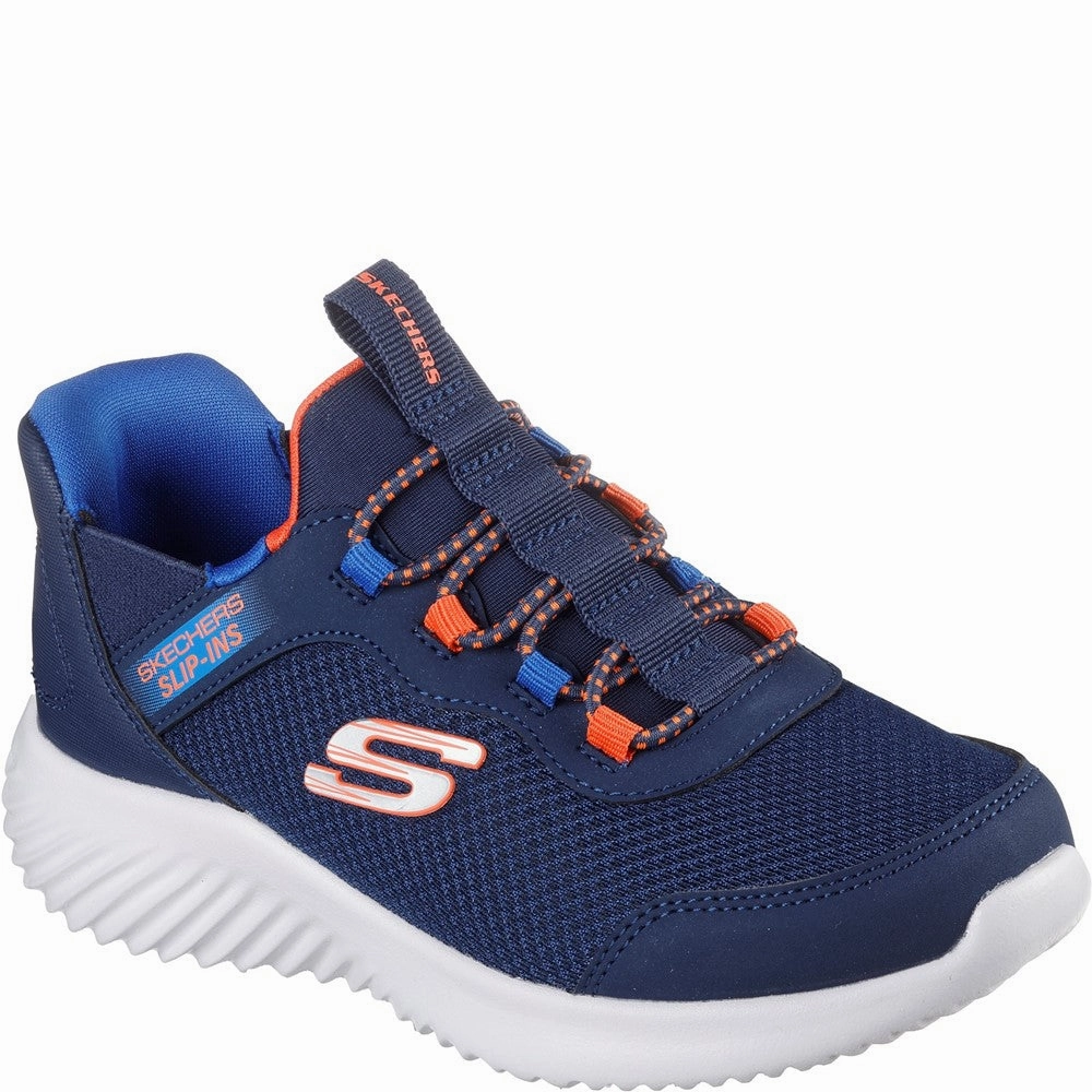 Skechers Bounder Brisk-Burst Trainer Kids Athletic Shoes,Toddler Sports Shoes,Youth Casual Shoes