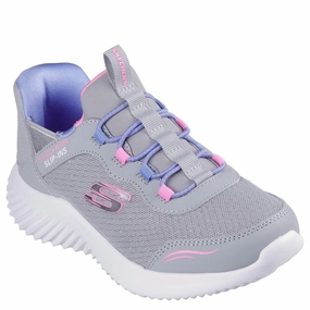 Skechers Bounder Simple Cute Trainer Kids Tennis Shoes,Toddler Athletic Shoes,Youth Casual Shoes