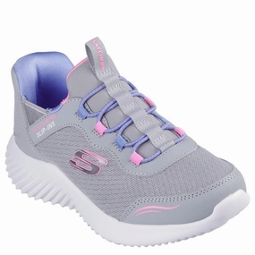 Skechers Bounder Simple Cute Trainer Kids Tennis Shoes,Toddler Athletic Shoes,Youth Casual Shoes