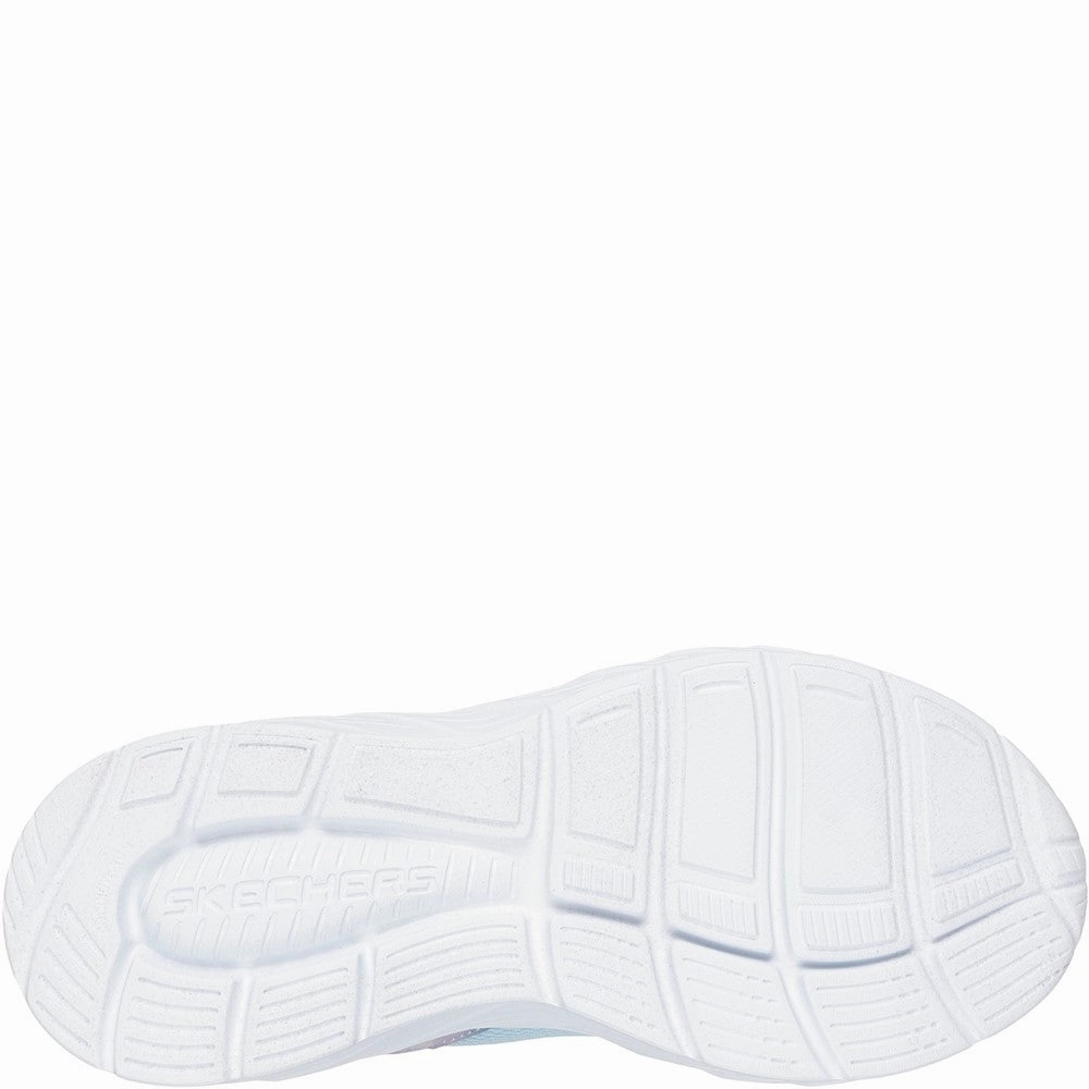 Skechers Boundless Watercolour Blur Trainer Girls Sneakers Girls Running Shoes