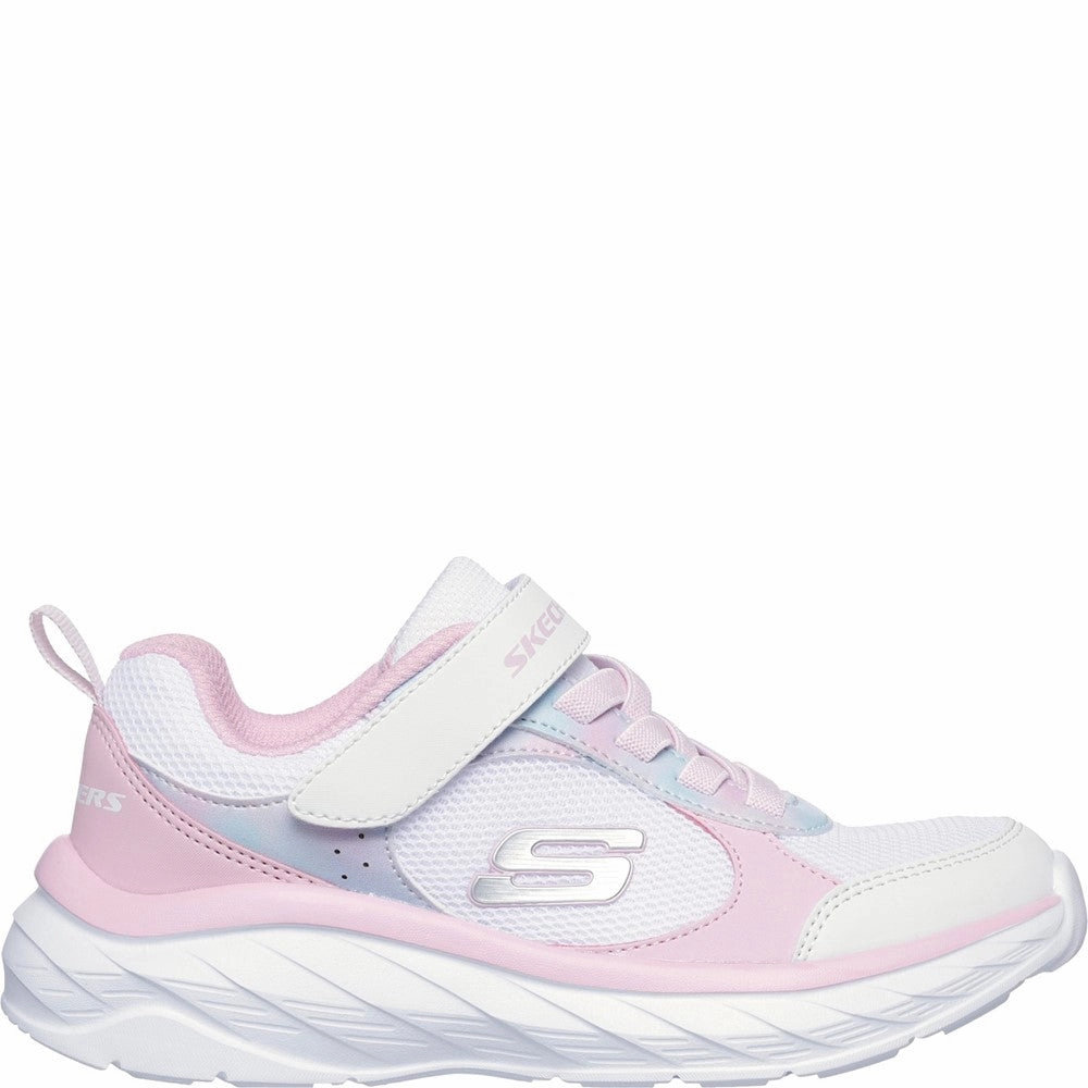 Skechers Boundless Watercolour Blur Trainer Girls Sneakers Girls Running Shoes