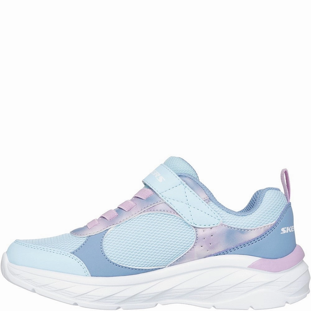 Skechers Boundless Watercolour Blur Trainer Girls Sneakers Girls Running Shoes