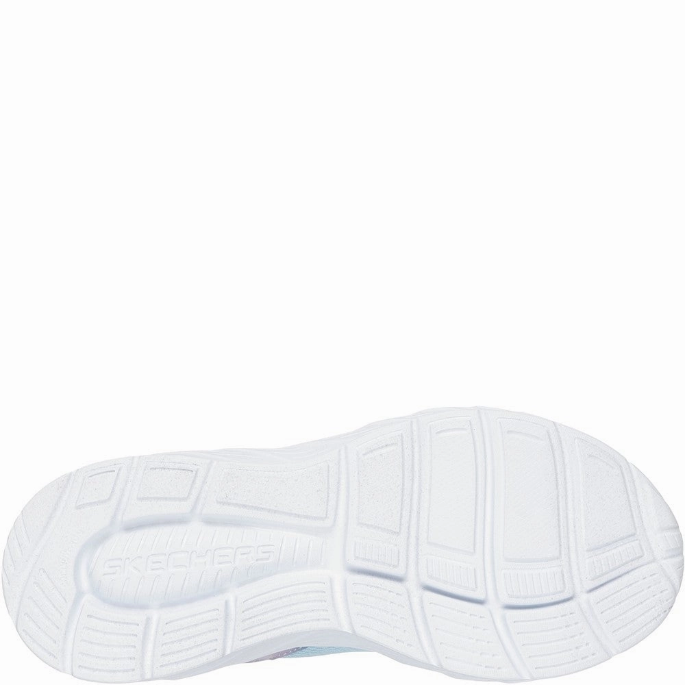 Skechers Boundless Watercolour Blur Trainer Girls Sneakers Girls Running Shoes
