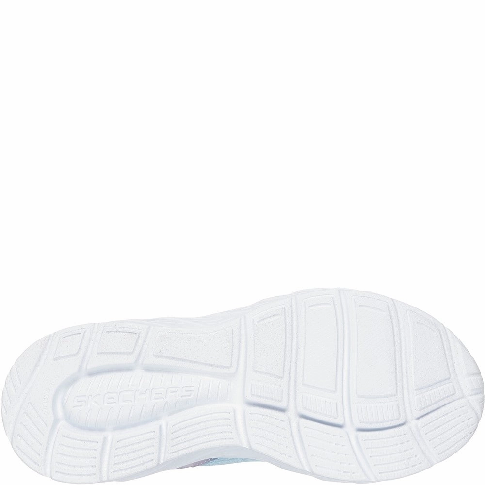 Skechers Boundless Watercolour Blur Trainer Girls Sneakers Girls Running Shoes