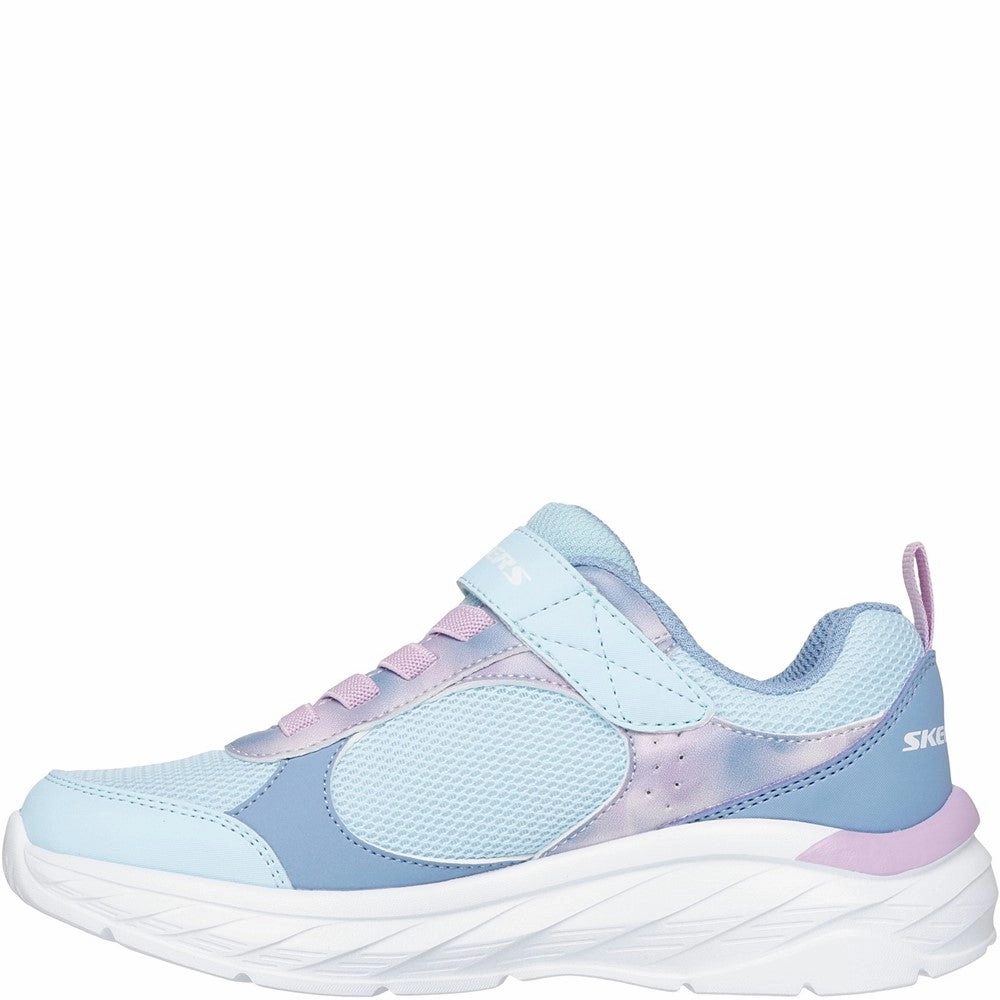 Skechers Boundless Watercolour Blur Trainer Girls Sneakers Girls Running Shoes