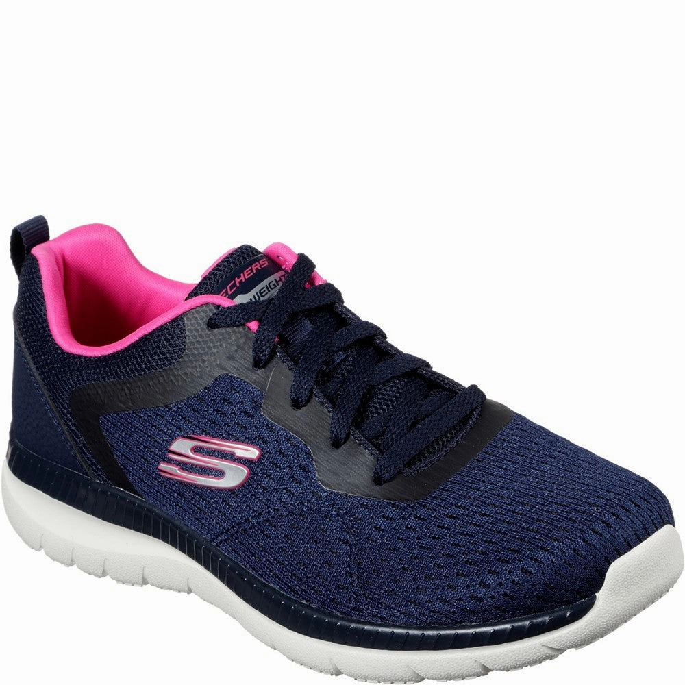Skechers Bountiful Quick Path Shoes Lightweight Running Shoes,Slip On Athletic Shoes,Breathable Workout Shoes