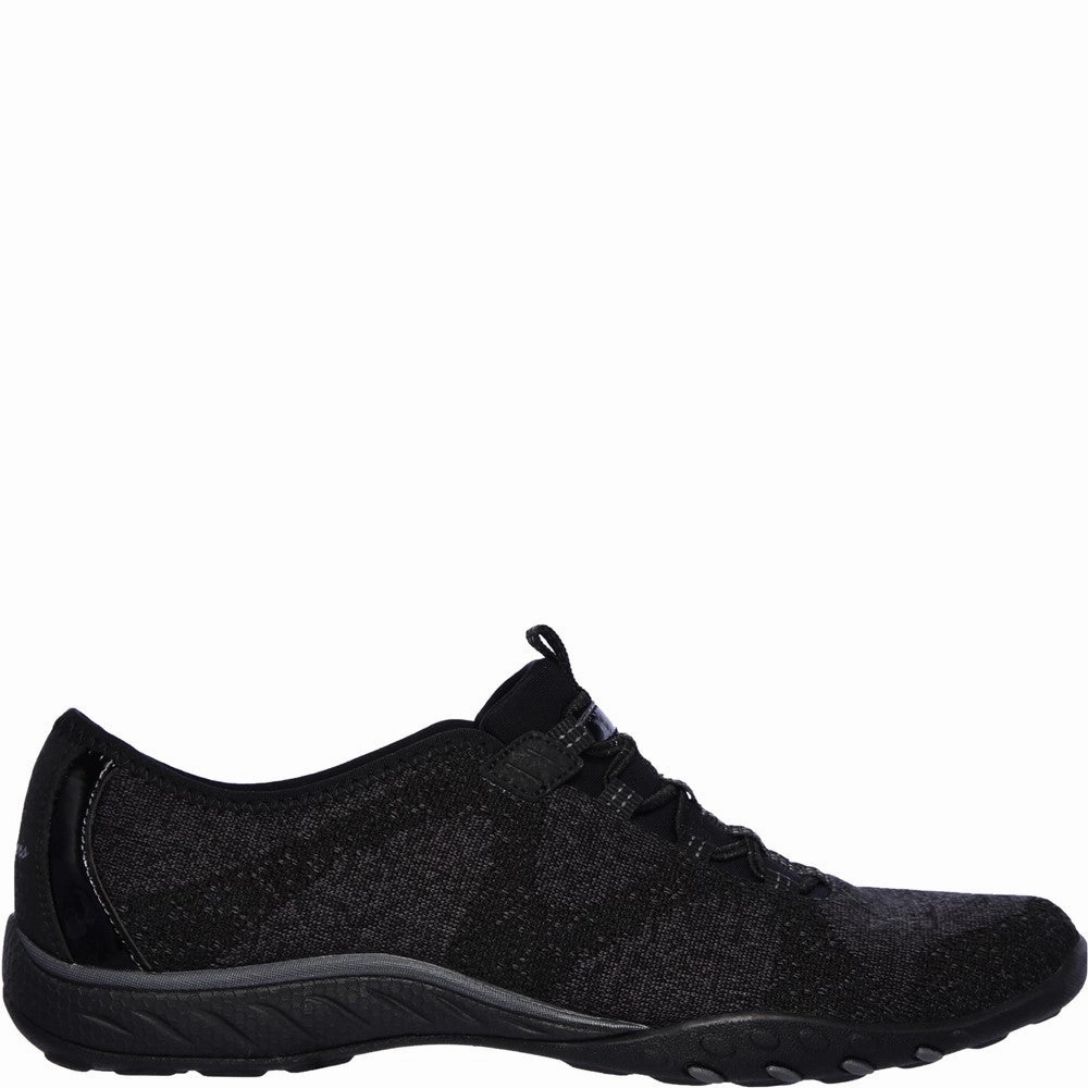 Skechers Breathe-Easy Trainers Women's Sneakers Casual Walking Shoes
