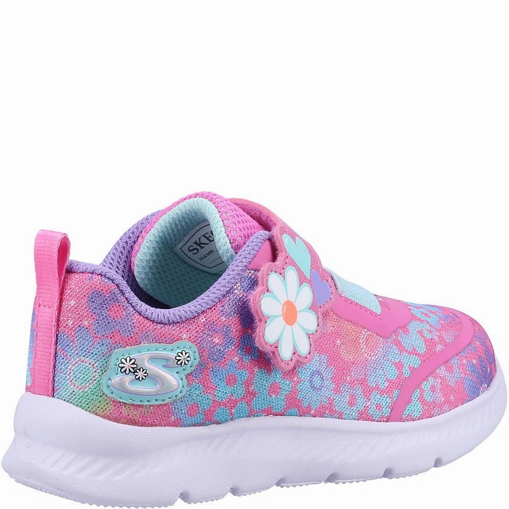Skechers Comfy Flex 2.0 Dancing Daisys Trainers Girls Sneakers Girls Running Shoes