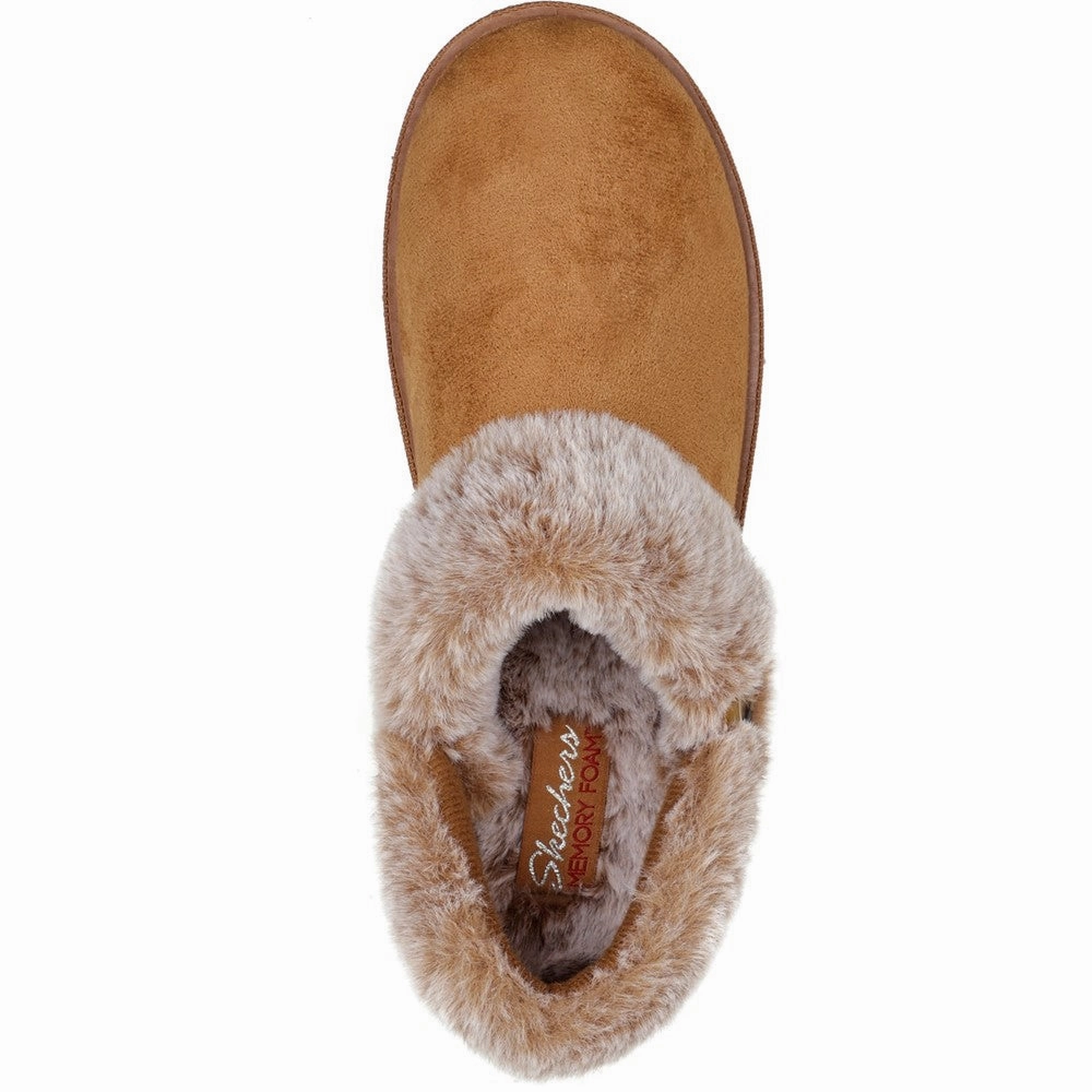 Skechers Cozy Campfire Fresh Toast Slipper Women's Sneakers Casual Walking Shoes
