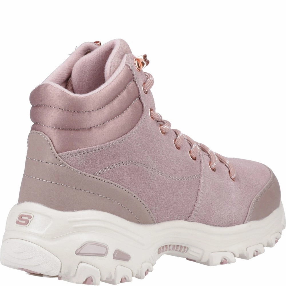 Skechers D'Lites Ankle Boots Women's Sneakers Casual Walking Shoes