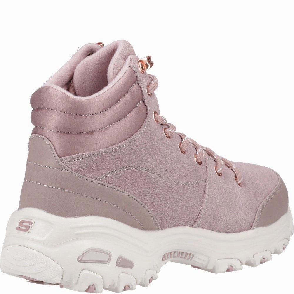 Skechers D'Lites Ankle Boots Women's Sneakers Casual Walking Shoes