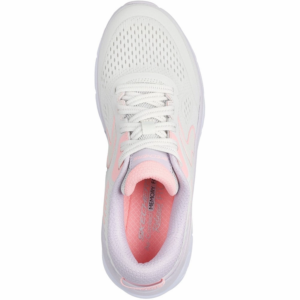 Skechers D'Lux Walker 2.0 Active Pace Trainer Women's Sneakers Casual Walking Shoes