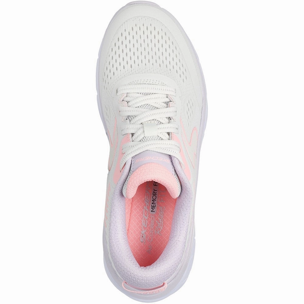 Skechers D'Lux Walker 2.0 Active Pace Trainer Women's Sneakers Casual Walking Shoes