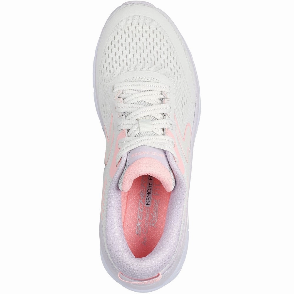 Skechers D'Lux Walker 2.0 Active Pace Trainer Women's Sneakers Casual Walking Shoes