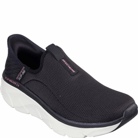 Skechers D'Lux Walker 2.0 Shoes Lightweight Running Shoes,Slip On Athletic Shoes,Breathable Workout Shoes