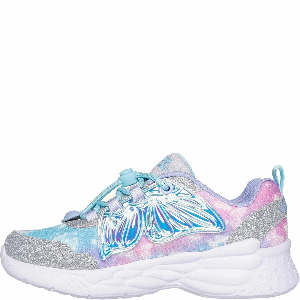 Skechers Dream Racer - Wing Brites Shoes Girls Sneakers Girls Running Shoes