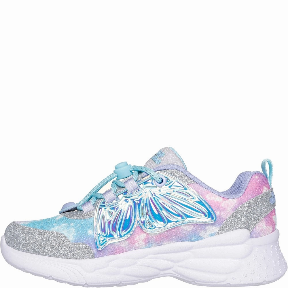 Skechers Dream Racer - Wing Brites Shoes Girls Sneakers Girls Running Shoes
